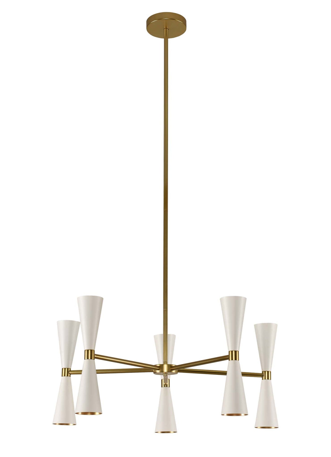 Milo 5 Arm Chandelier