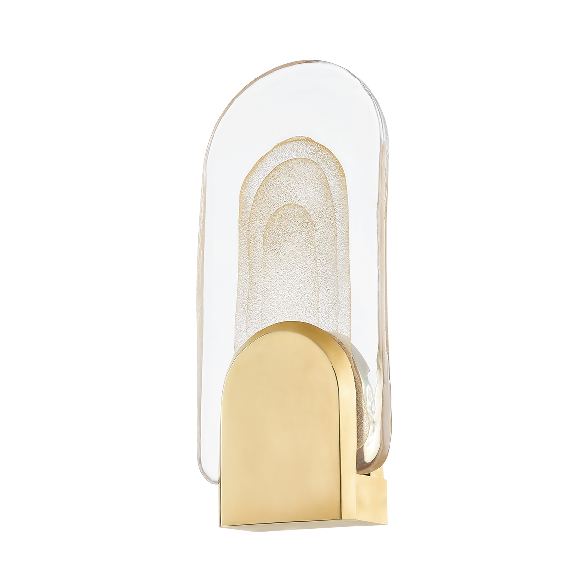 ##Antique Hardware## Morganite Wall Sconce