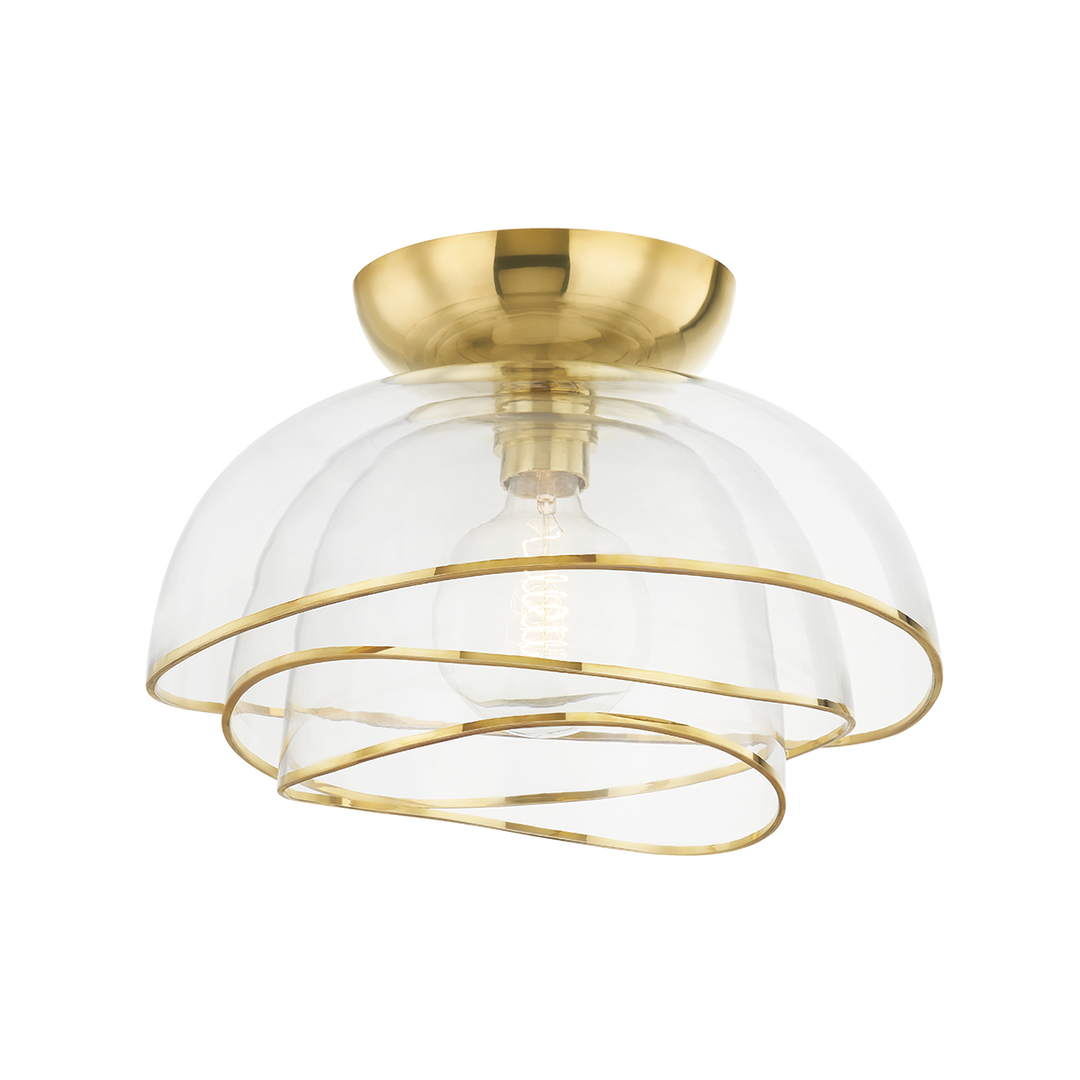 ##Antique Hardware## Esme Flush Mount