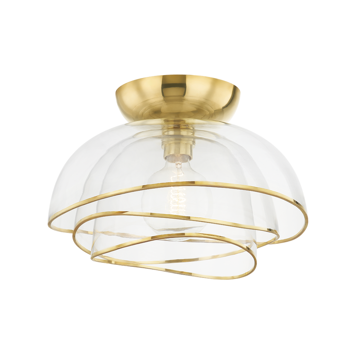 ##Antique Hardware## Esme Flush Mount