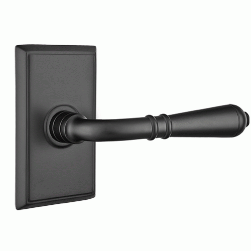 ##Antique Hardware## Emtek Solid Brass Turino Lever With Rectangular Rosette (Many Finishes Available)
