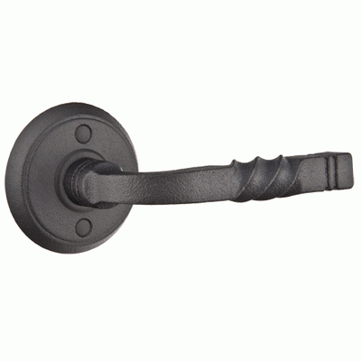 Antique Hardware Emtek Wrought Steel San Carlos Lever With Disk Rosette EMTEK LEVER DOOR KNOB