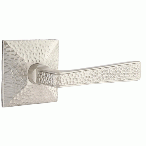 Antique Hardware Emtek Craftsman Mission Style Hammered Lever With Hammered Rosette (Many Finishes Available) EMTEK LEVER DOOR KNOB