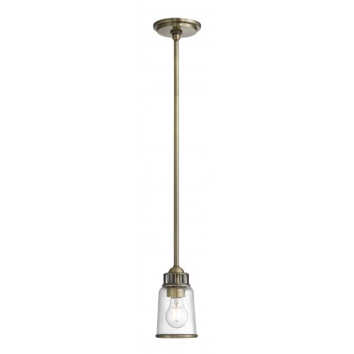 Antique Hardware 1 Light Antique Brass Single Pendant Pendant