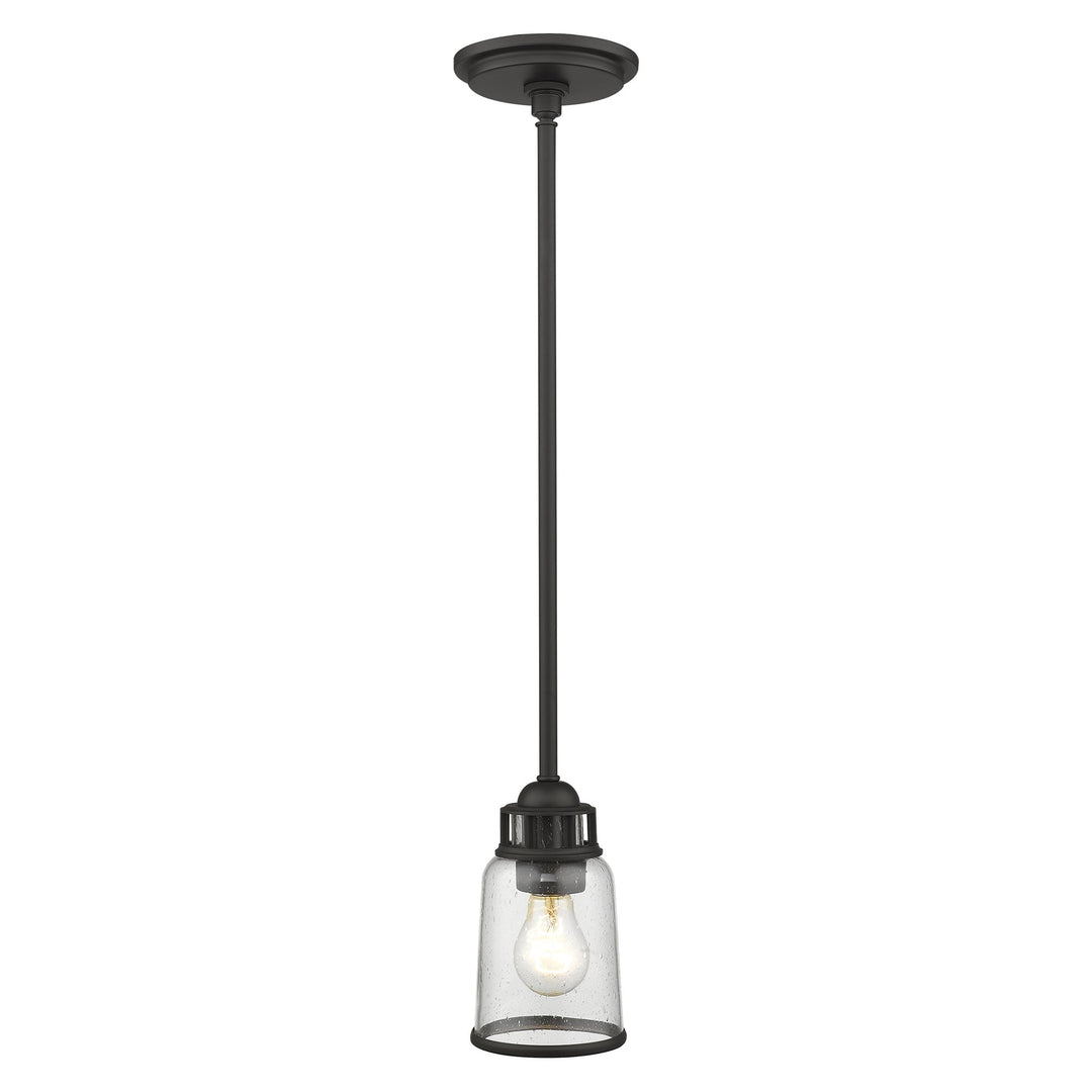 ##Antique Hardware## 1 Light Bronze Single Pendant