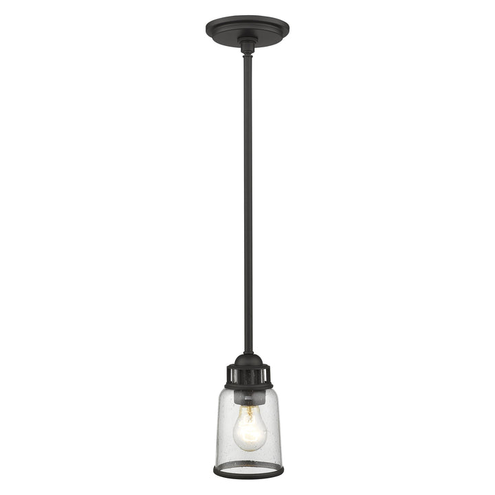 ##Antique Hardware## 1 Light Bronze Single Pendant