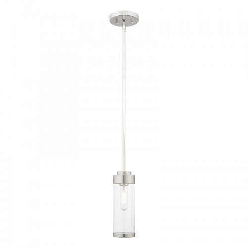 ##Antique Hardware## 1 Light Polished Chrome Single Pendant