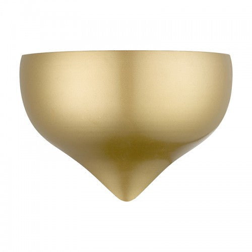##Antique Hardware## 1 Light Soft Gold Wall Sconce