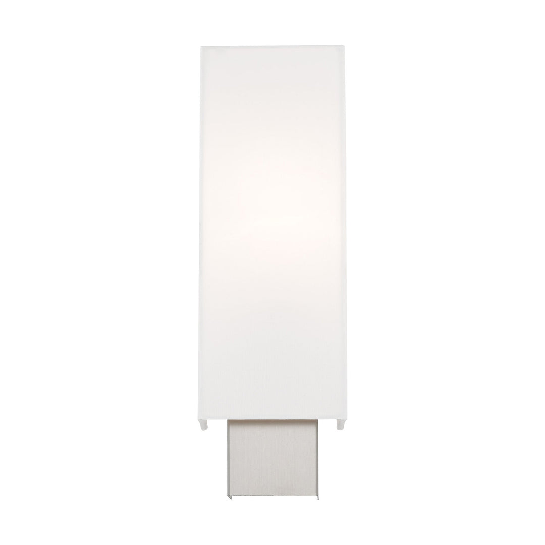 Antique Hardware 1 Light Brushed Nickel ADA Wall Sconce Wall Sconce