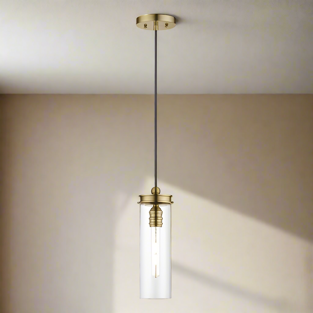 1 Light Antique Brass Mini Pendant – Antique Hardware Supply