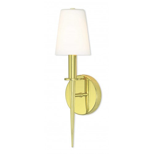 ##Antique Hardware## 1 Light Polished Brass ADA Wall Sconce