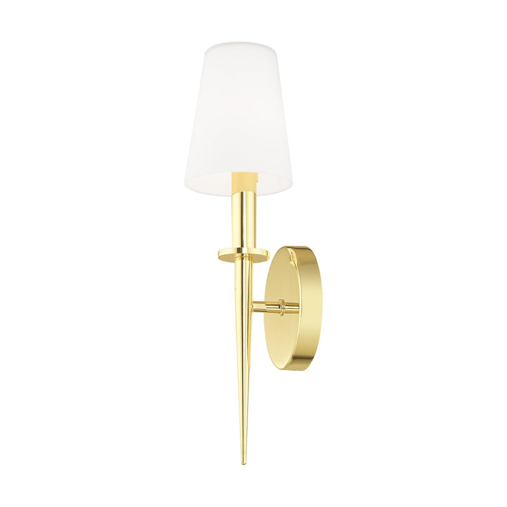 ##Antique Hardware## 1 Light Polished Brass ADA Wall Sconce