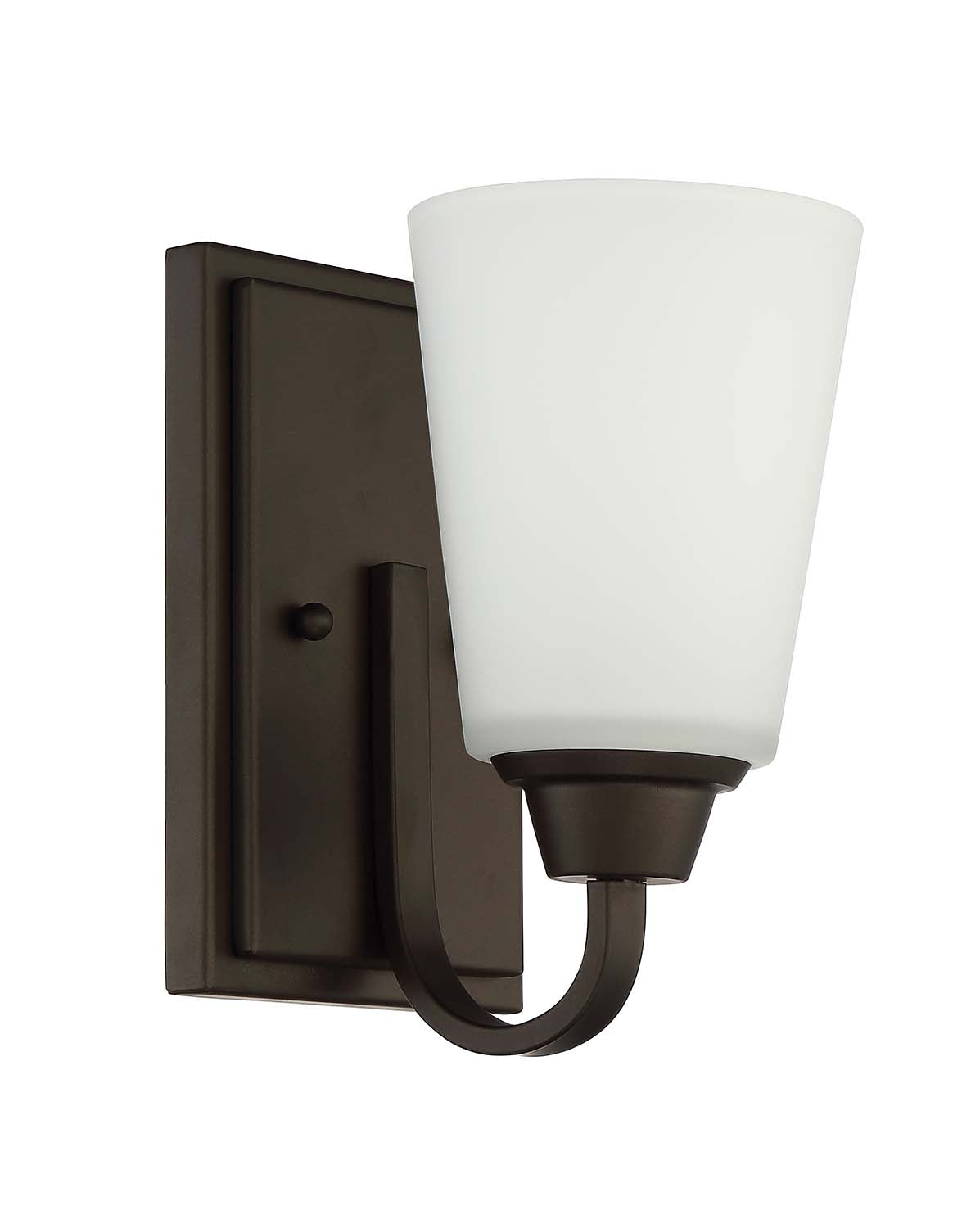 ##Antique Hardware## Grace 1 Light Wall Sconce in Espresso