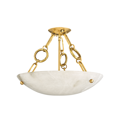 ##Antique Hardware## Yadira Semi Flush