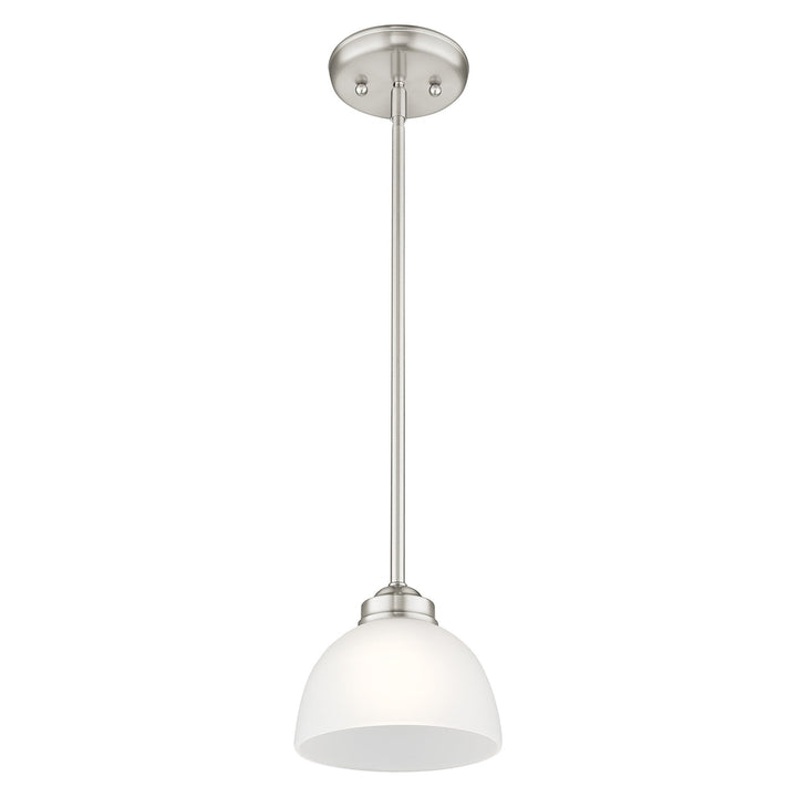 ##Antique Hardware## 1 Light Brushed Nickel Single Pendant