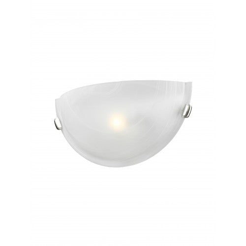 ##Antique Hardware## 1 Light Brushed Nickel Wall Sconce
