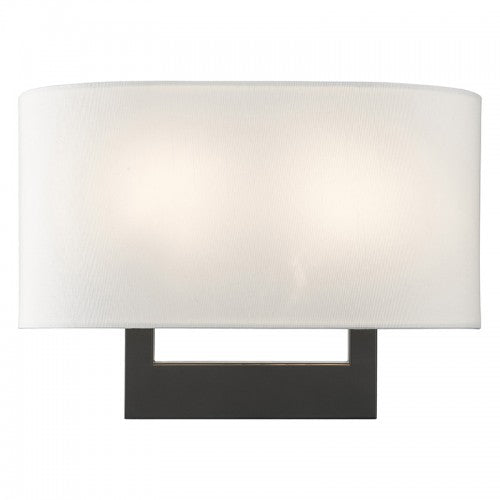 ##Antique Hardware## 2 Light Black Medium ADA Sconce