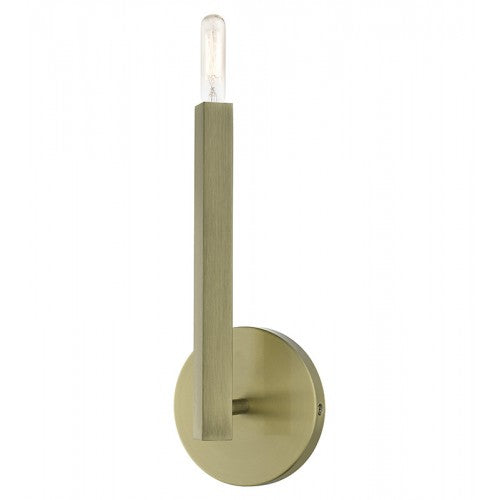 ##Antique Hardware## 1 Light Antique Brass ADA Sconce