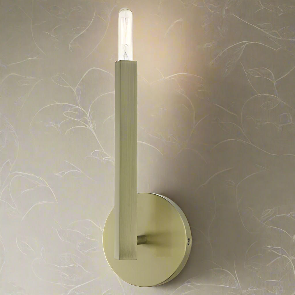 ##Antique Hardware## 1 Light Antique Brass ADA Sconce