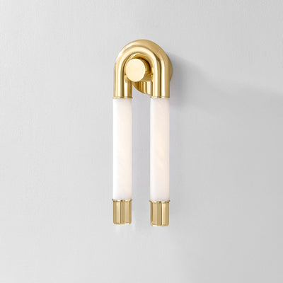 ##Antique Hardware## Zeme Wall Sconce