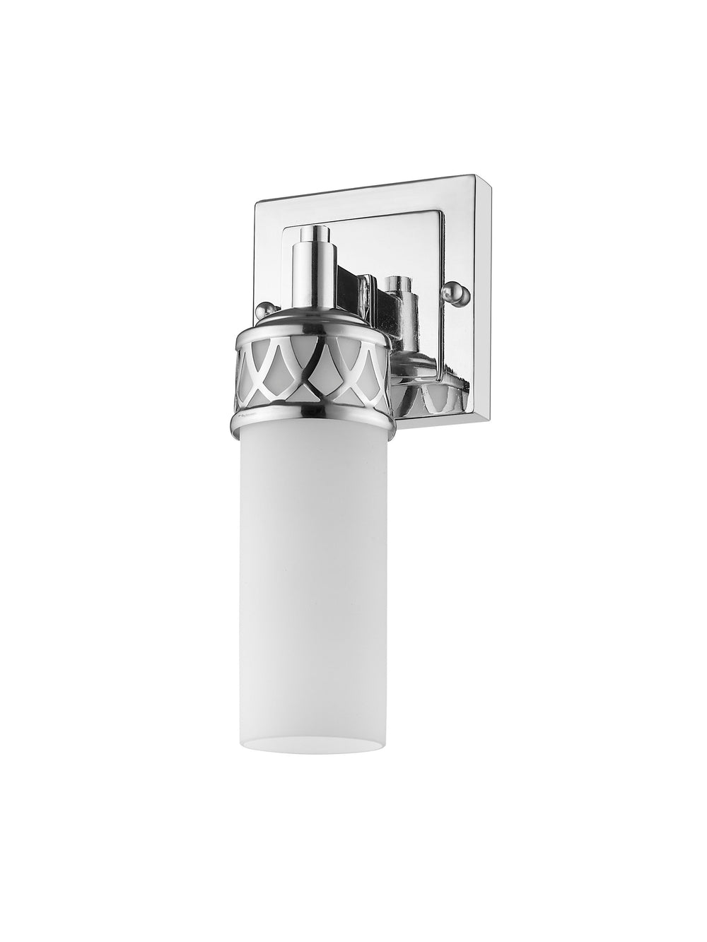 ##Antique Hardware## 1 Light Polished Chrome Bath