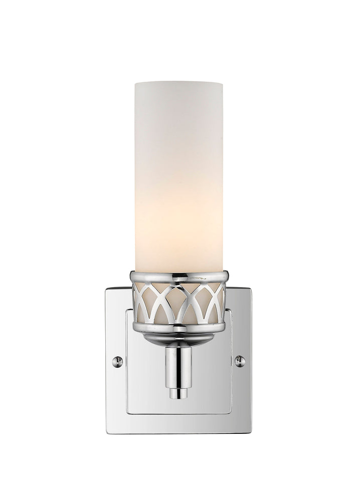 ##Antique Hardware## 1 Light Polished Chrome Bath