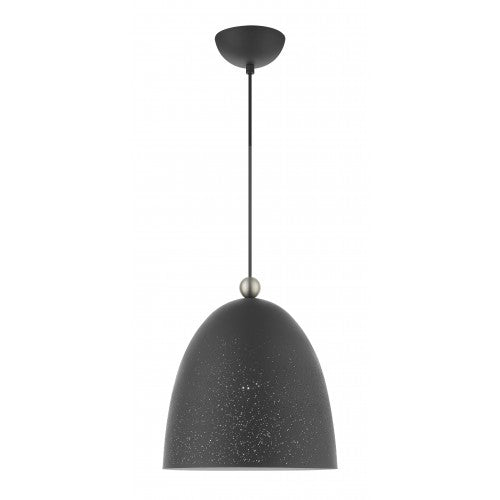 Antique Hardware 1 Light Scandinavian Gray Pendant Pendant