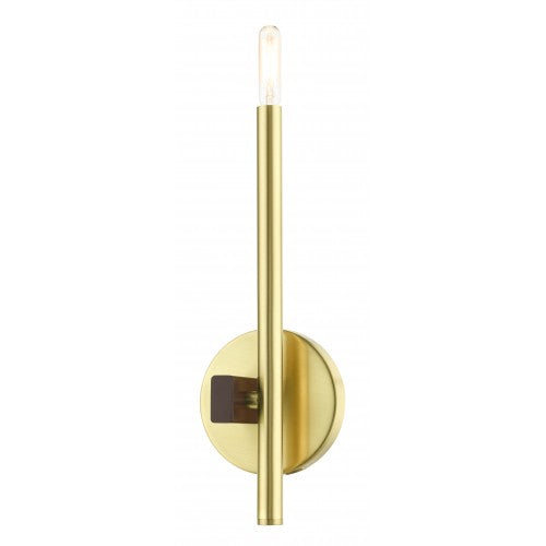 ##Antique Hardware## 1 Light Satin Brass ADA Single Sconce
