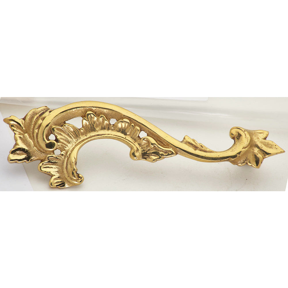 Antique Hardware 6 Inch (4 1/2 Inch C-C) Unique Curly Pull (Several Finish Options) CABINET PULL