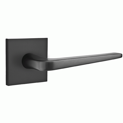 ##Antique Hardware## Emtek Solid Brass Athena Lever With Square Rosette (Several Finish Options)