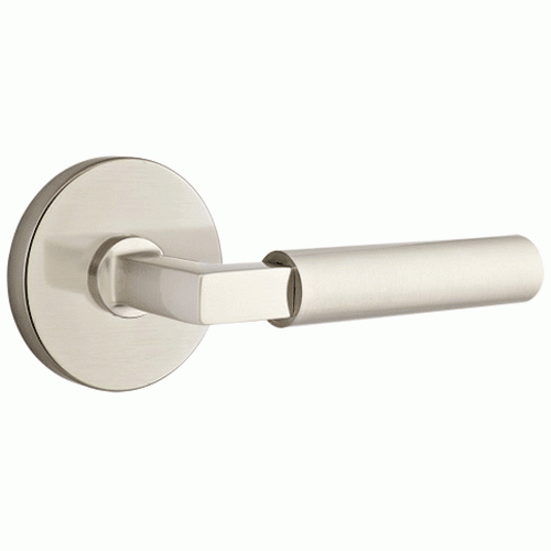 ##Antique Hardware## Emtek Solid Brass Hercules Lever With Disk Rosette