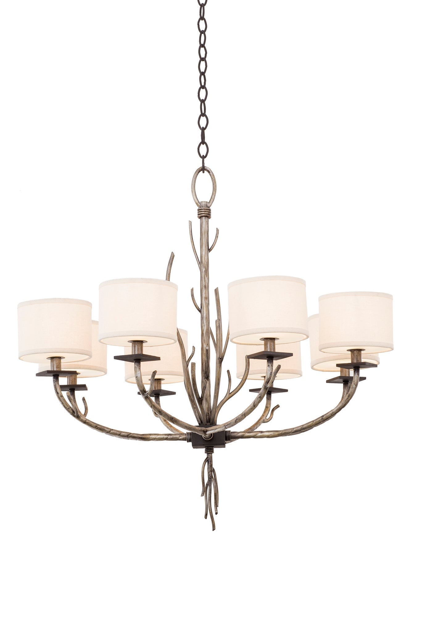 ##Antique Hardware## Denali 8 Light Chandelier