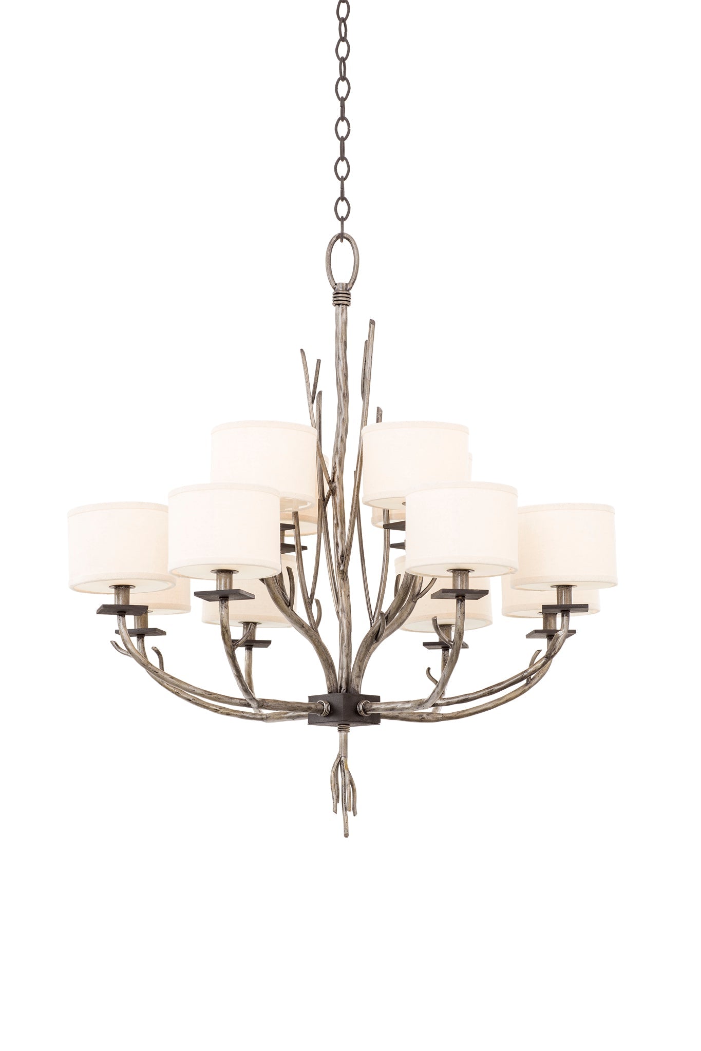 ##Antique Hardware## Denali 12 Light Chandelier