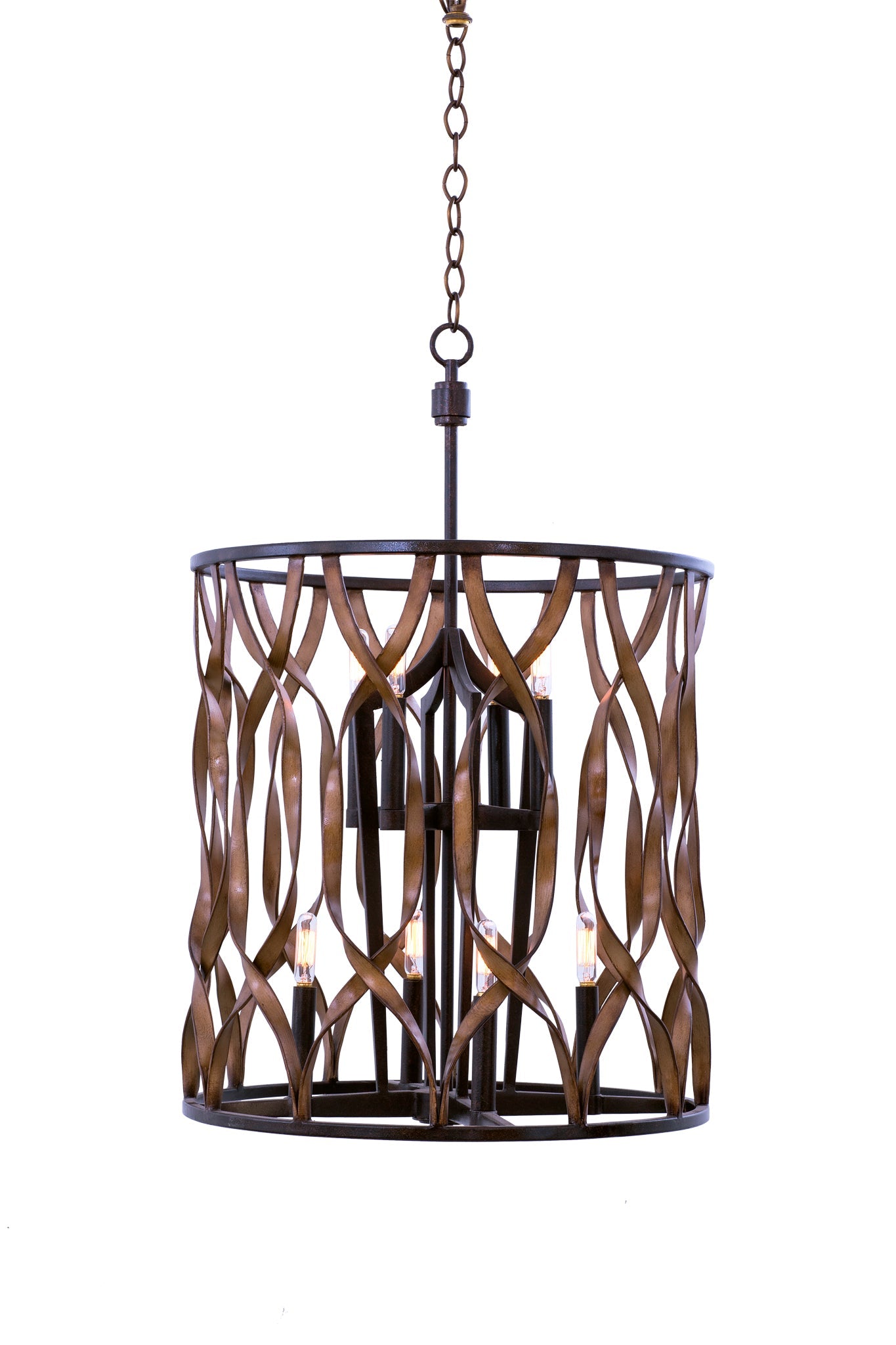 ##Antique Hardware## Soho 8 Light Foyer