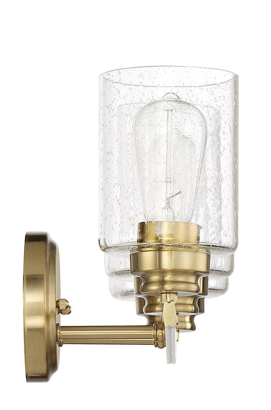 ##Antique Hardware## Bolden 3 Light Vanity in Satin Brass