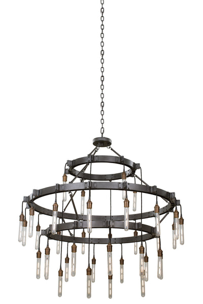 ##Antique Hardware## Stuyvesant 12+16+8 Light 3 Tier Chandelier