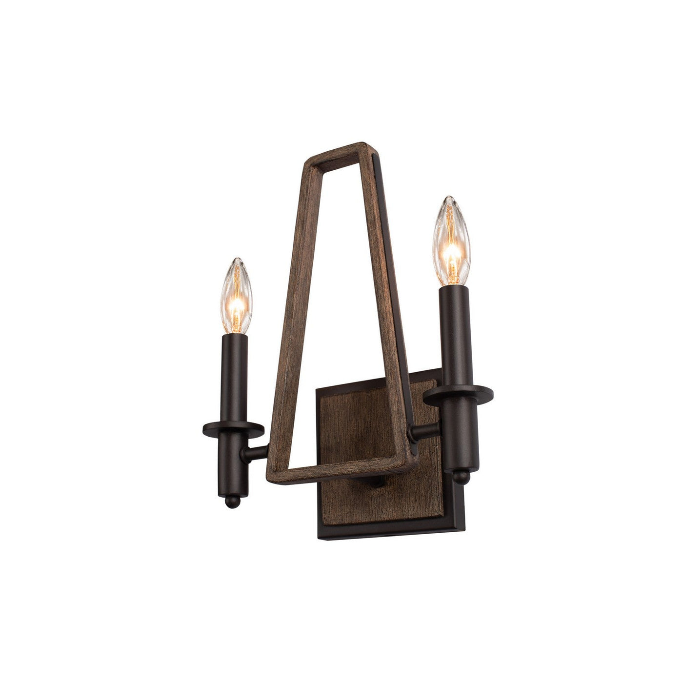 ##Antique Hardware## Duluth 2 Light ADA Wall Sconce