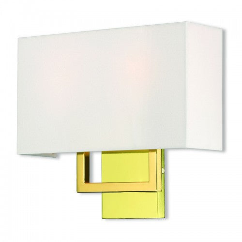 ##Antique Hardware## 2 Light Polished Brass ADA Wall Sconce