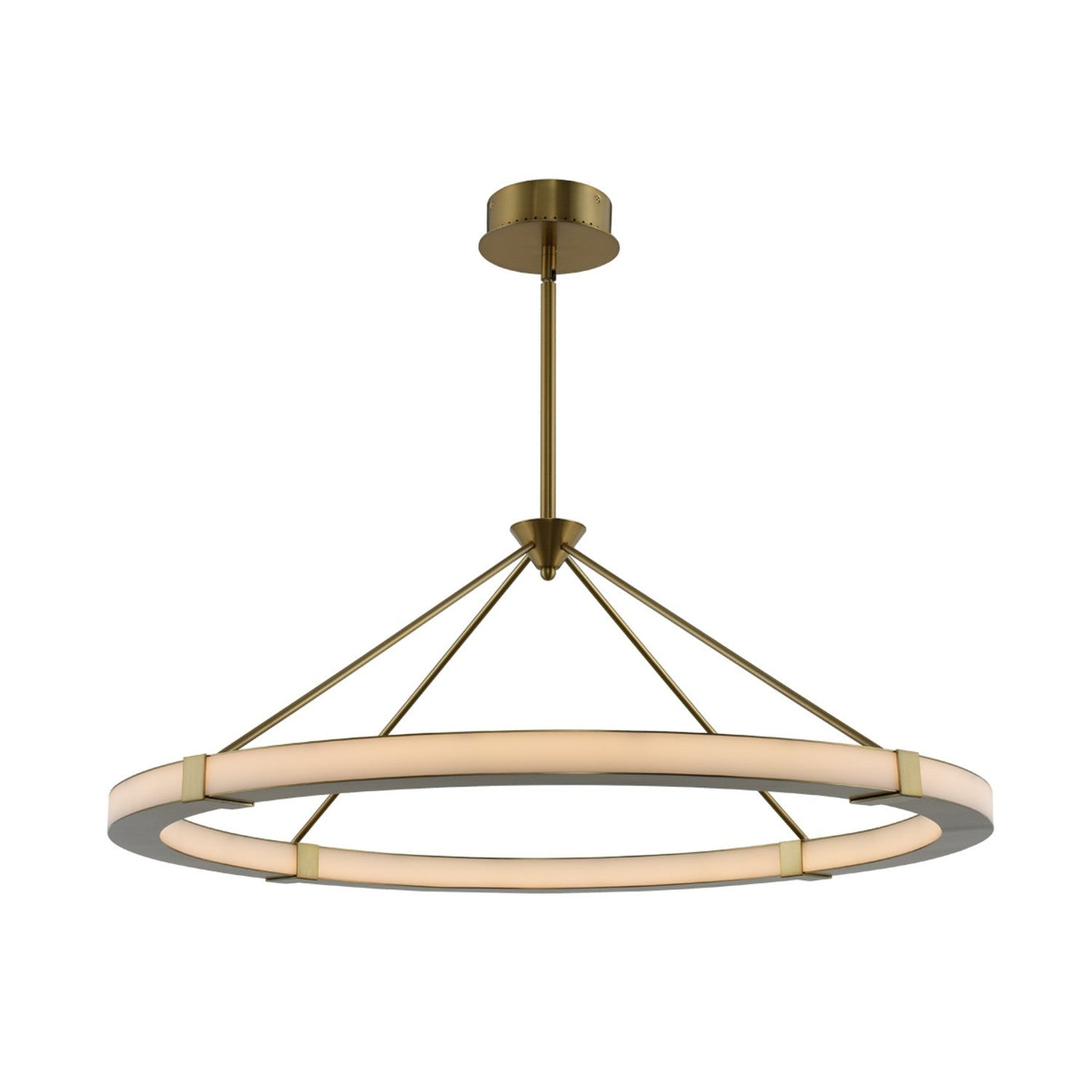 ##Antique Hardware## Lavo 39 Inch Round LED Pendant