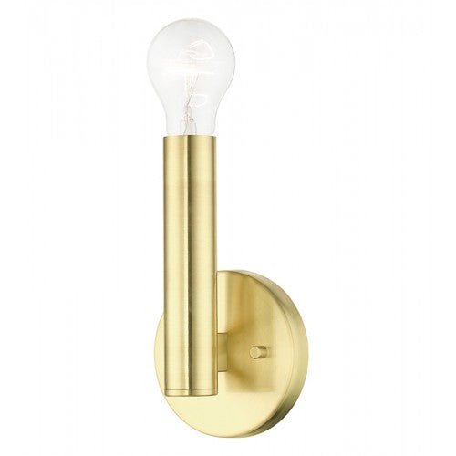 ##Antique Hardware## 1 Light Satin Brass ADA Sconce