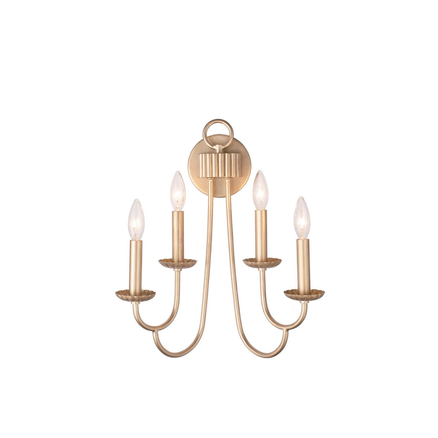 ##Antique Hardware## Kiera 4 Light Wall Sconce