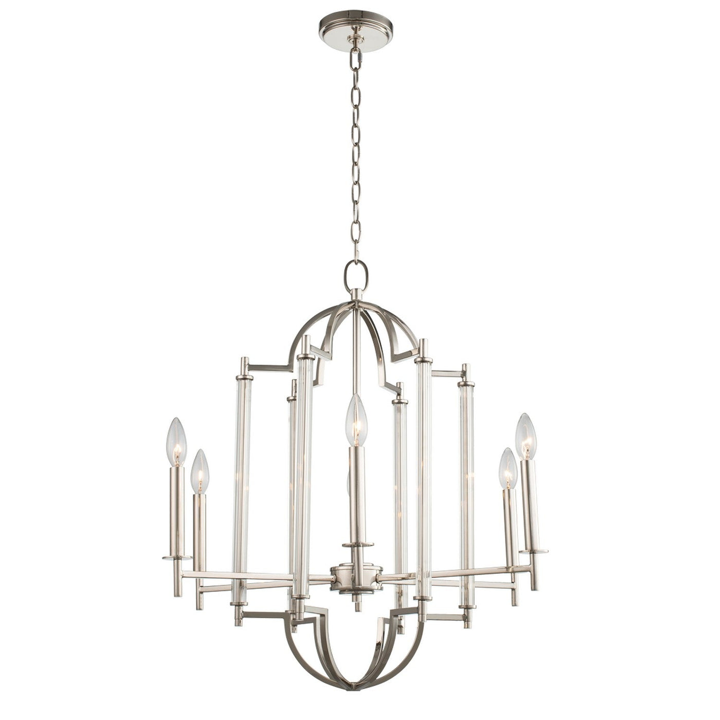 ##Antique Hardware## Provence 6 Light Chandelier