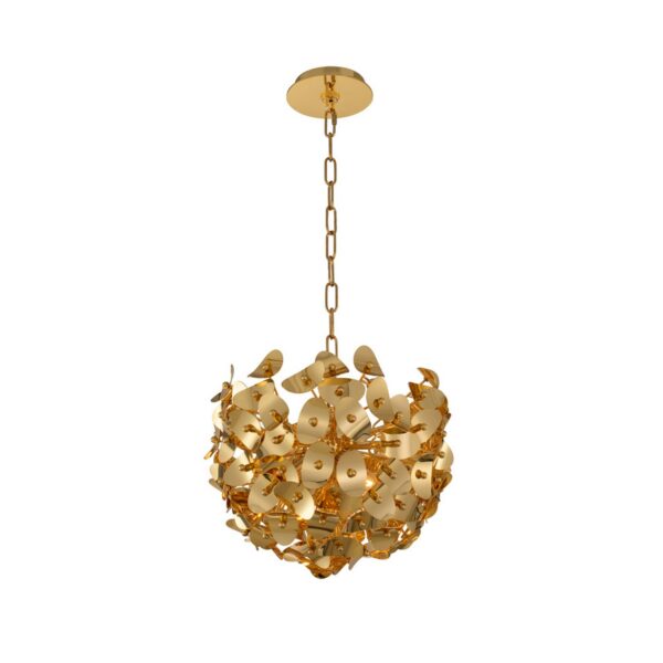 ##Antique Hardware## Aster 3 Light Pendant