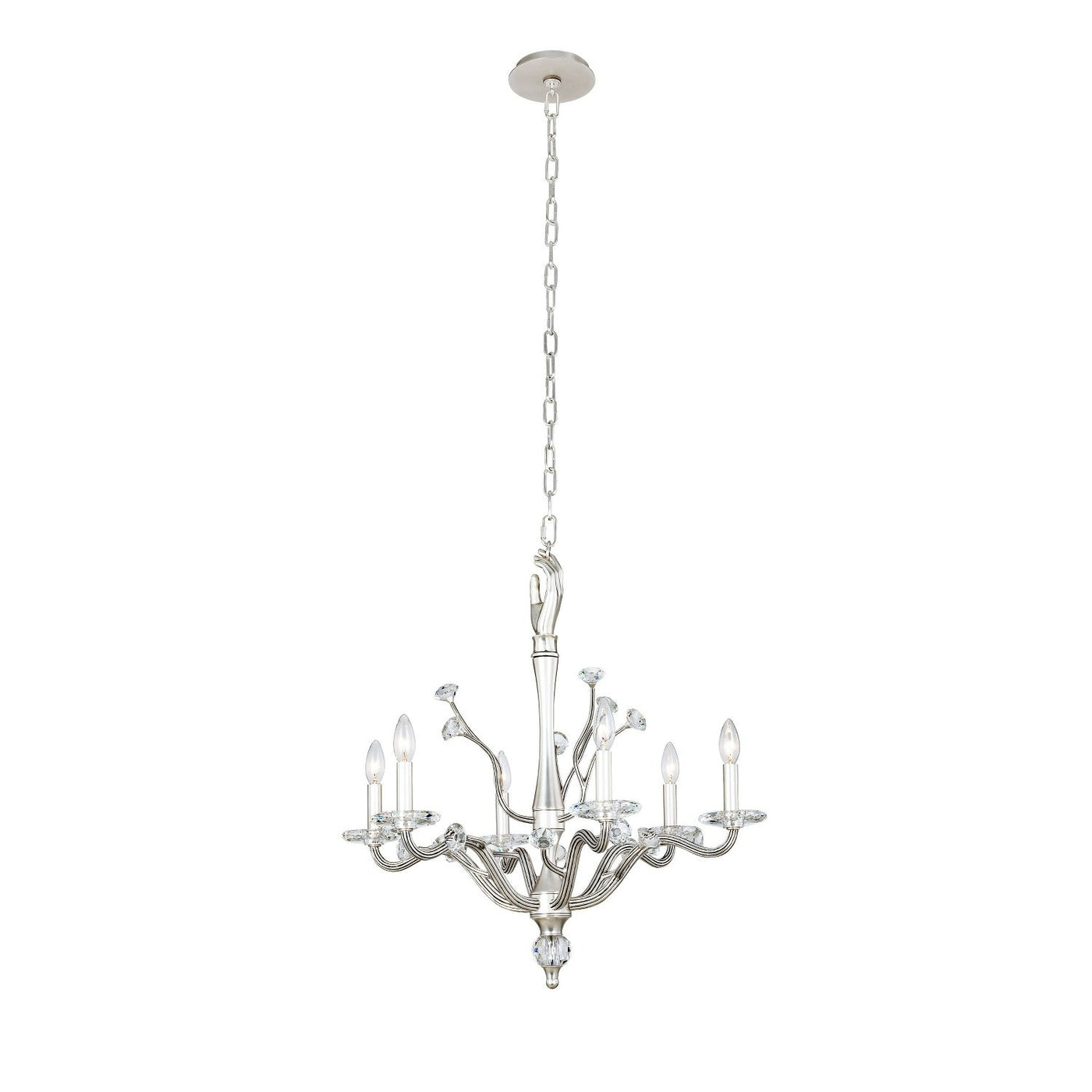 ##Antique Hardware## Venus 6 Light Chandelier