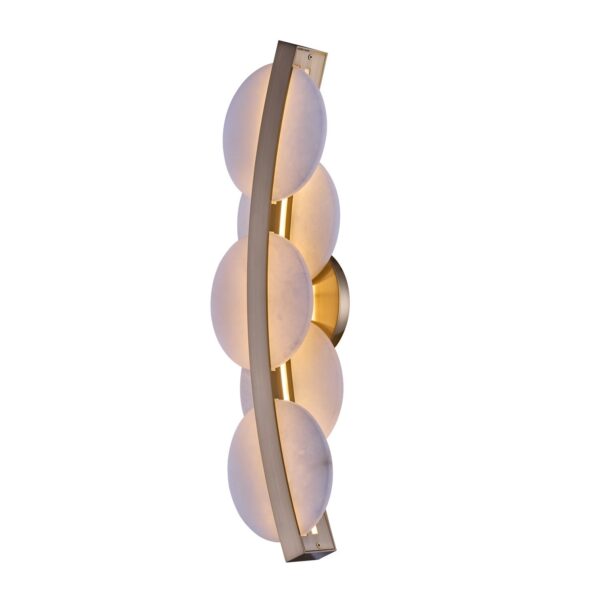 ##Antique Hardware## Meridian 22 In LED Wall Sconce