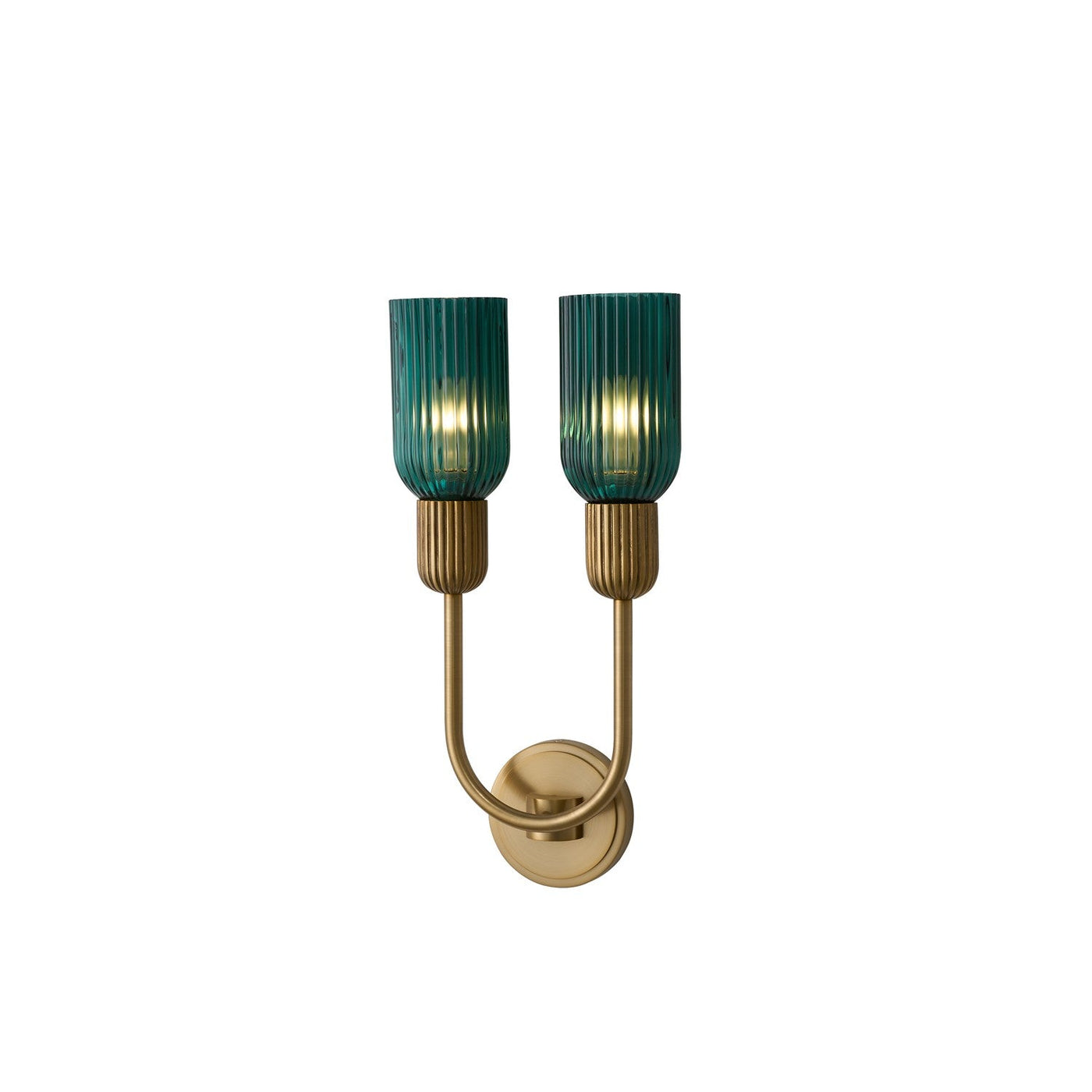 ##Antique Hardware## Verde 2 Lt Wall Sconce