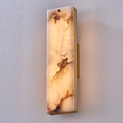 ##Antique Hardware## Vertical LED Wall Sconce