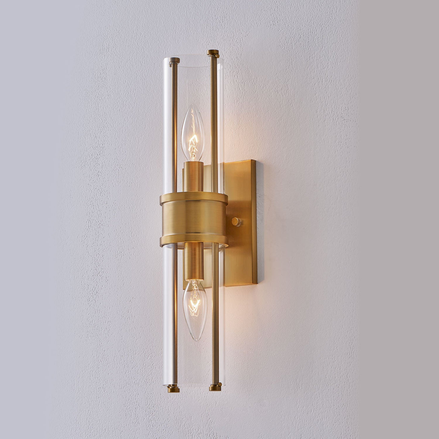 ##Antique Hardware## Duet ADA Wall Sconce