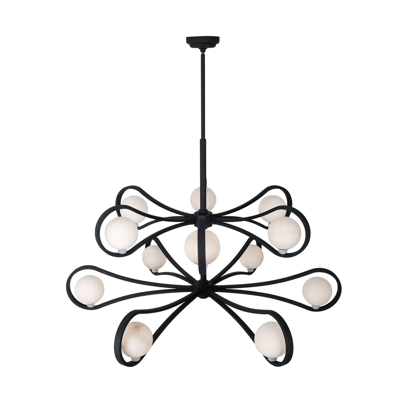 ##Antique Hardware## Elliptical 2 Tier LED Pendant