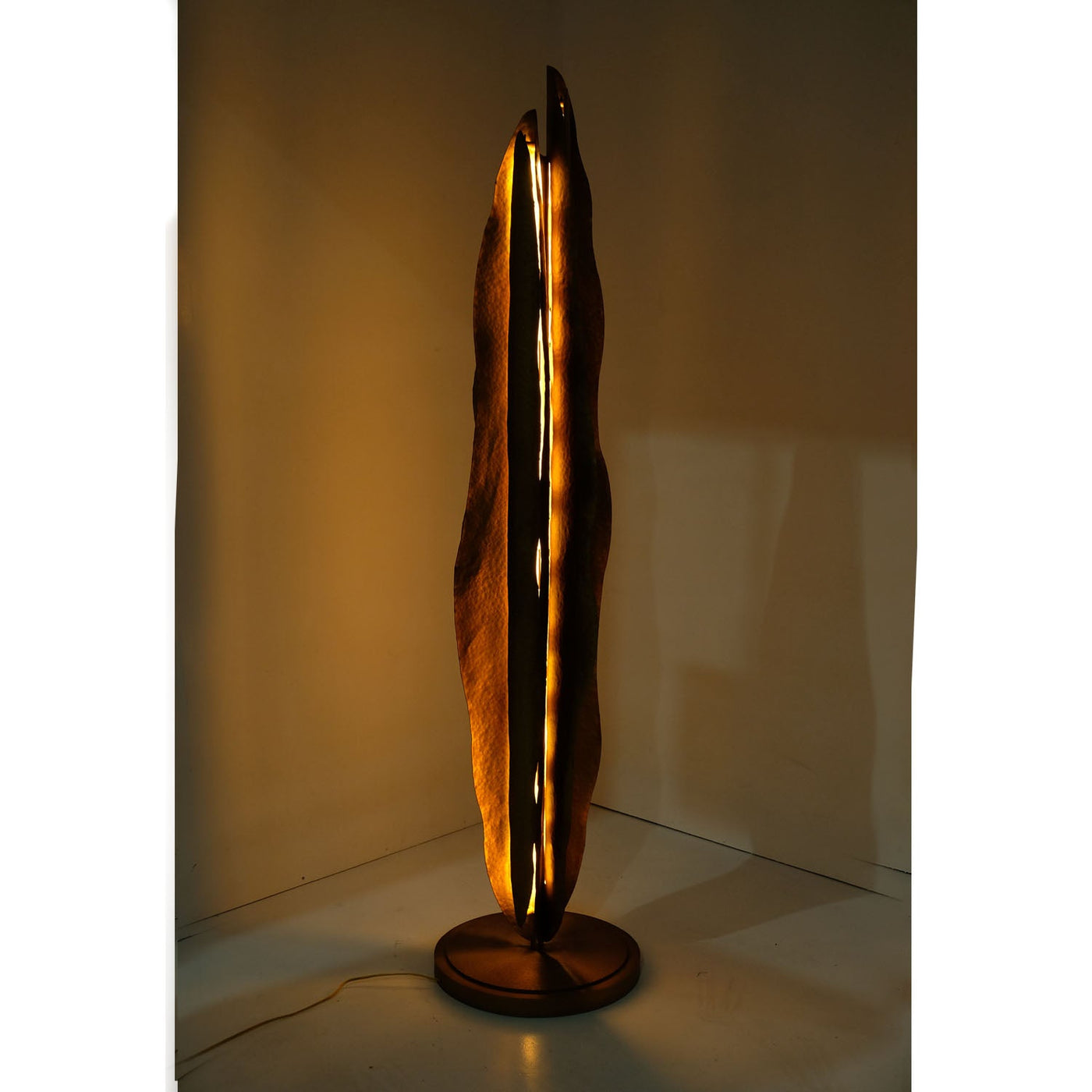 ##Antique Hardware## Folia LED Floor Lamp